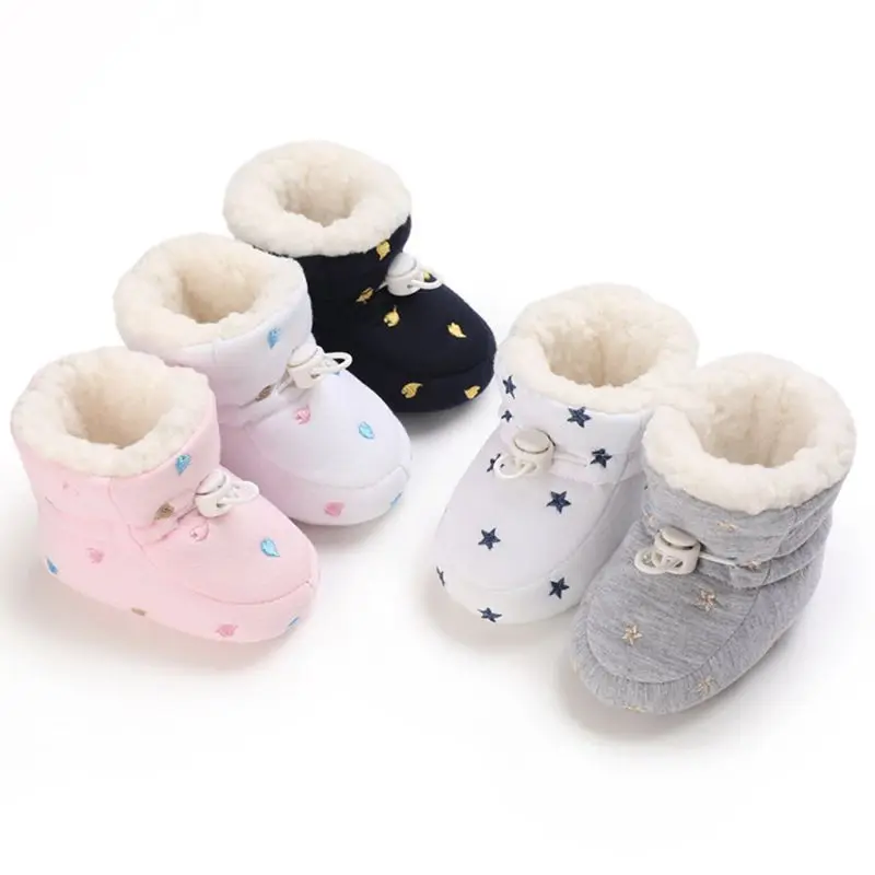 

2021 Baby Autumn Winter Walk Boots Baby Girl Boys Soft Warm Shoes Fashion Toddler First Walkers Kid Shoes 0-18M