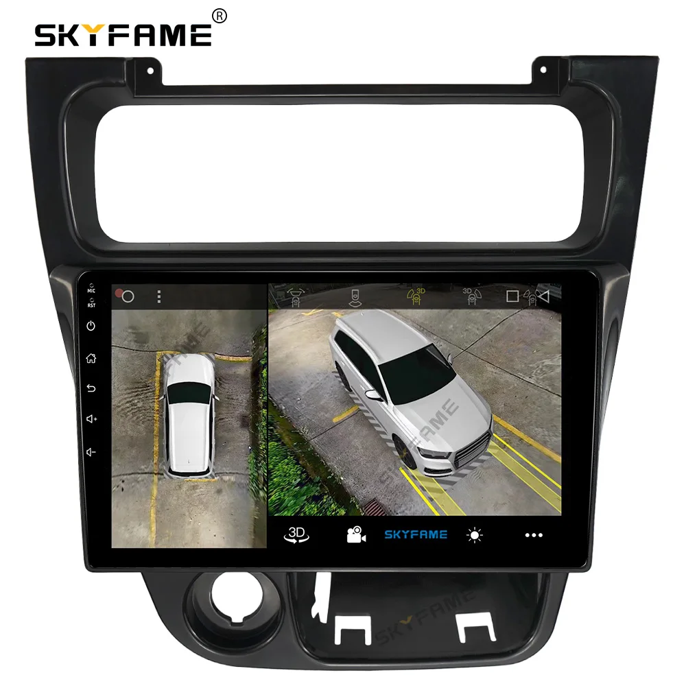 SKYFAME Car Frame Fascia Adapter For  Proton Wira 1993-2009 Android Radio Dash Fitting Panel Kit