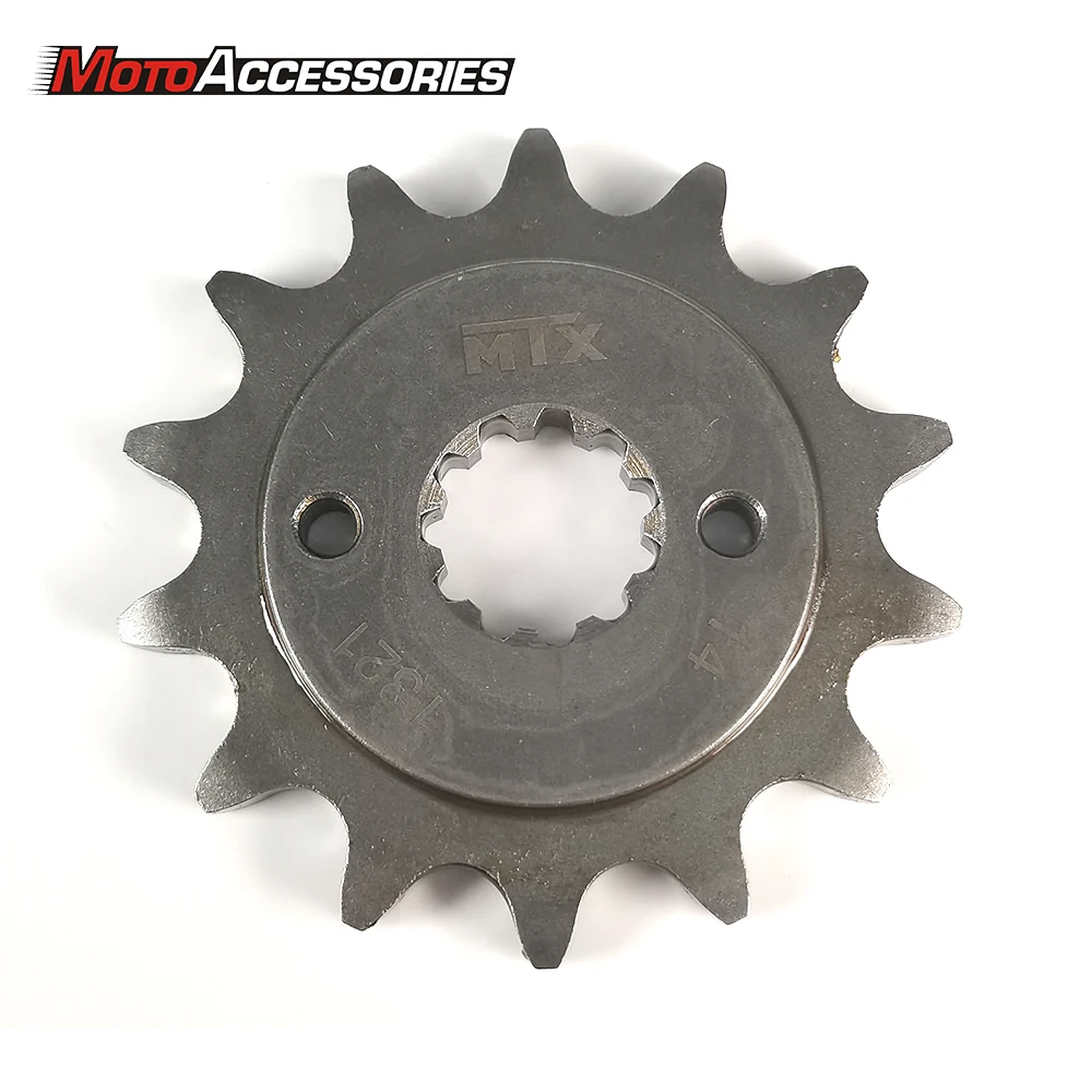 For Honda CRF250L CBR250 CBR300 XR250 Motorcycle Chain Sprocket Chain 520 Front Sprockets Pit Bike Motorcycle Accessories