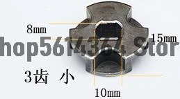 3 Teeth Gear sprockets drive Replace Sprocket For 405/5016/6018 gear asterisk Electric Chain Saw Chainsaw Chain 1pc