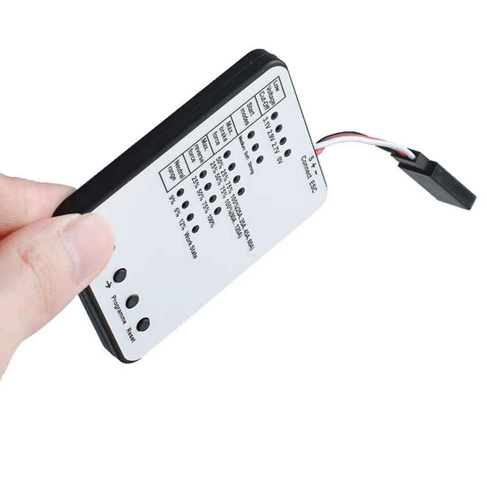 Surpass Hobby LED Programming Card For Racerstar 25A/35A/45A/60A/80A/120A ESC Programer