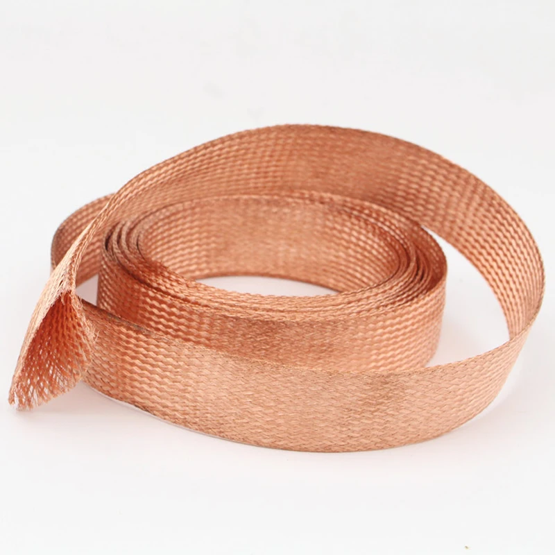 hifi cable sleeve wire 6mm 8mm 10mm 15mm  Shielding Sheathing Auto Wire Harnessing Pure copper Braided DIY Cable Sleeves