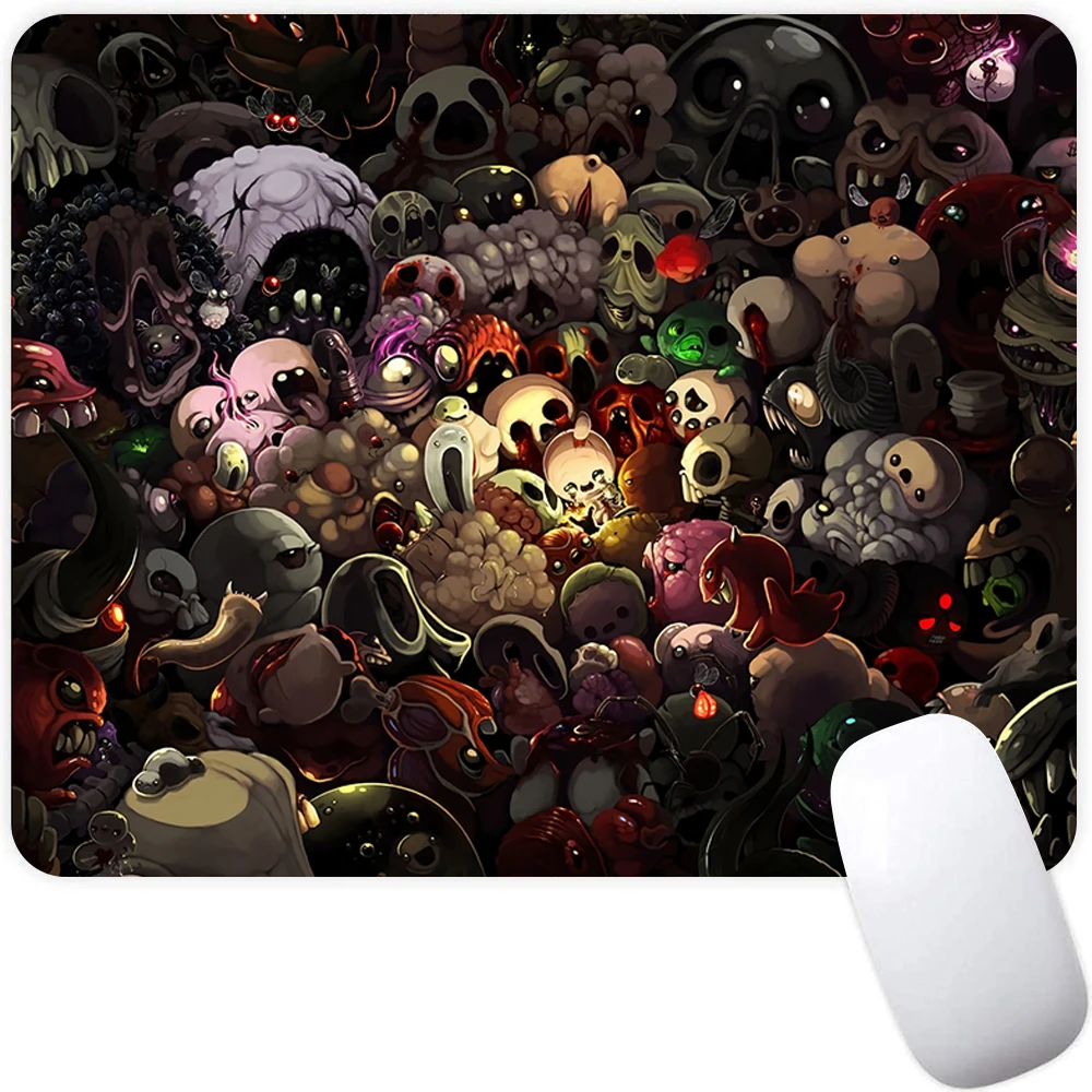 Small Gaming Mouse Pad Computer Mousepad PC Gamer Mouse Mat Laptop Mausepad The Binding of Isaac Carpet Keyboard Mat Desk Pad