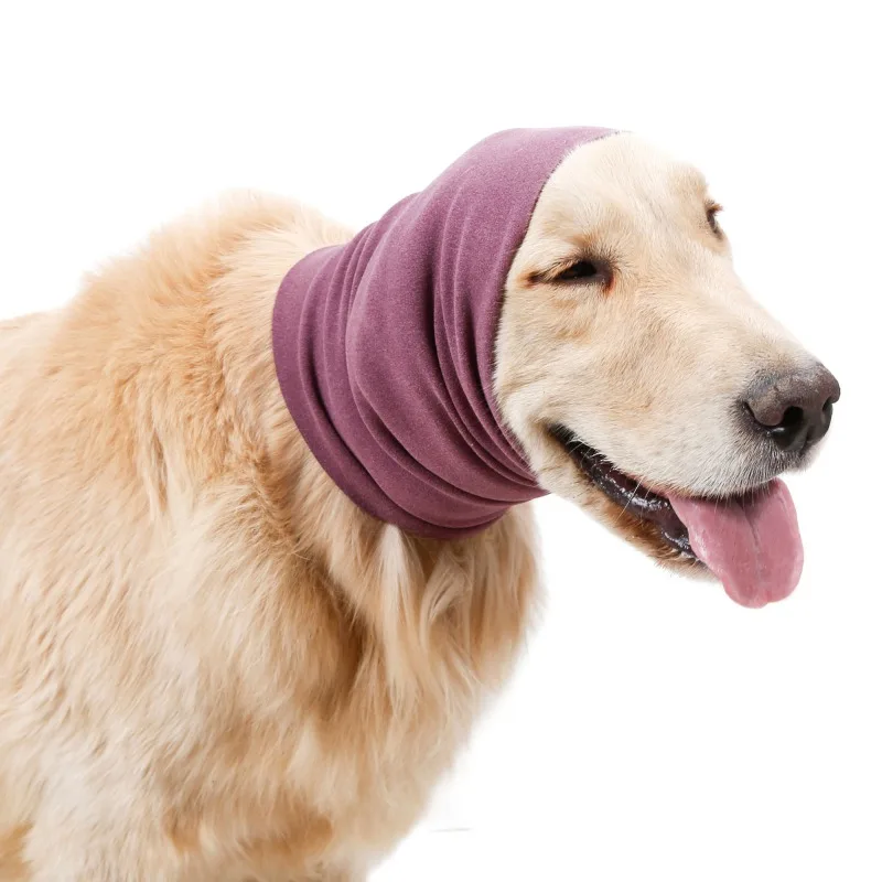 Comfortable Pet Grooming Turban Noise-proof Earmuffs Durable Dog Headcloth Soft Keep Warm Isolate Noise Useful Pet Supplies