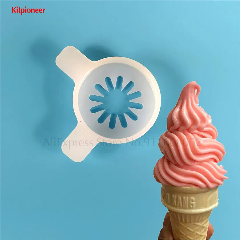 5 Fantastic Modeling Caps Spare Parts Soft Serve Ice Cream Machines Replacement Mold Lids Accessories 29mm