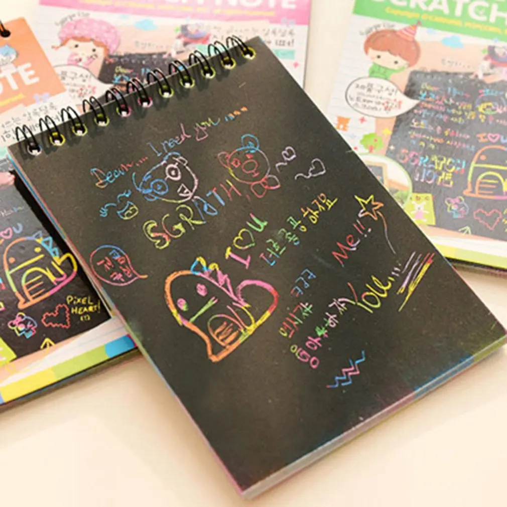 スクラッチスペインブルー,y031,クリエイティブなカラー写真,スクラッチブック,落書き,スケッチブック
