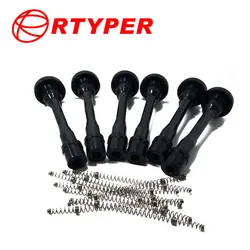 4 PCS Ignition Coil Rubber Boot MD362907 MD325048 MD360384 MN158977 For Mitsubishi Lancer Galant  Eclipse Chrysler Dodge