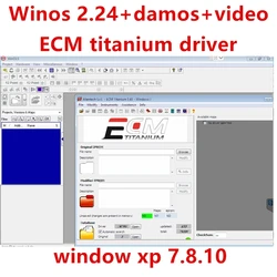 2021 Hot Winols 2.24+ Ecm Titanium 26000+ Unlock Patch+ Damos Files+ Video + User Manual Drivers Diagnostic Tool send by CD