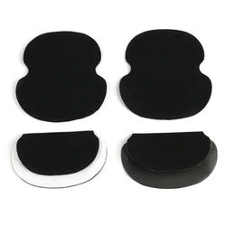 200Pcs (100Pairs) Disposable Anti Sweat Pads Black Armpits Sweat Stickers Underarm Sweat Absorbing Cotton for Armpits Linings