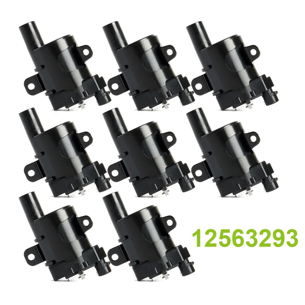 8PCS/Lot New Ignition Coil For Chevy Silverado Express For GMC Savana Sierra For Yukon For Buick For Cadillac 12563293 10457730