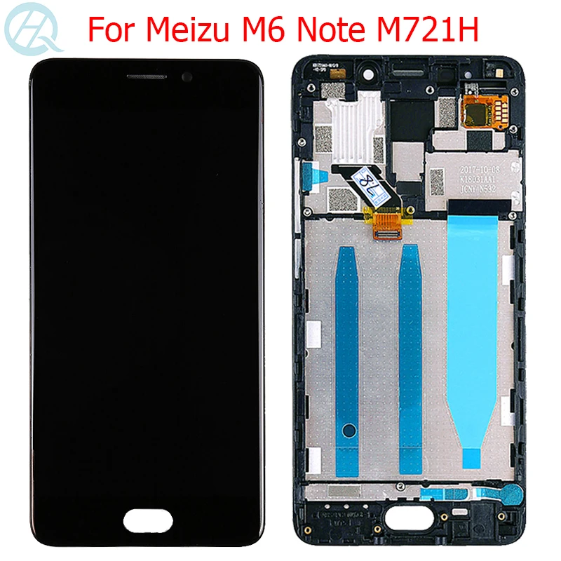 Display For Meizu M6 Note LCD With Frame Touch Screen 5.5\