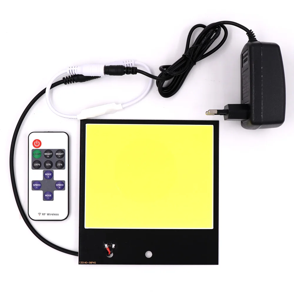 New Arrival Black Board COB LED Panel Light for Outdoor Lamp Car Auto Lights DIY 12V 50W Super Bright White Color Bulb