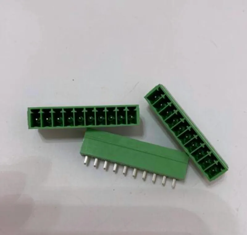 

100sets Plug-in terminal block KF2EDGK-pitch 3.81MM 2P 3P 4P ~ 24P Phoenix terminal Straight needle seat