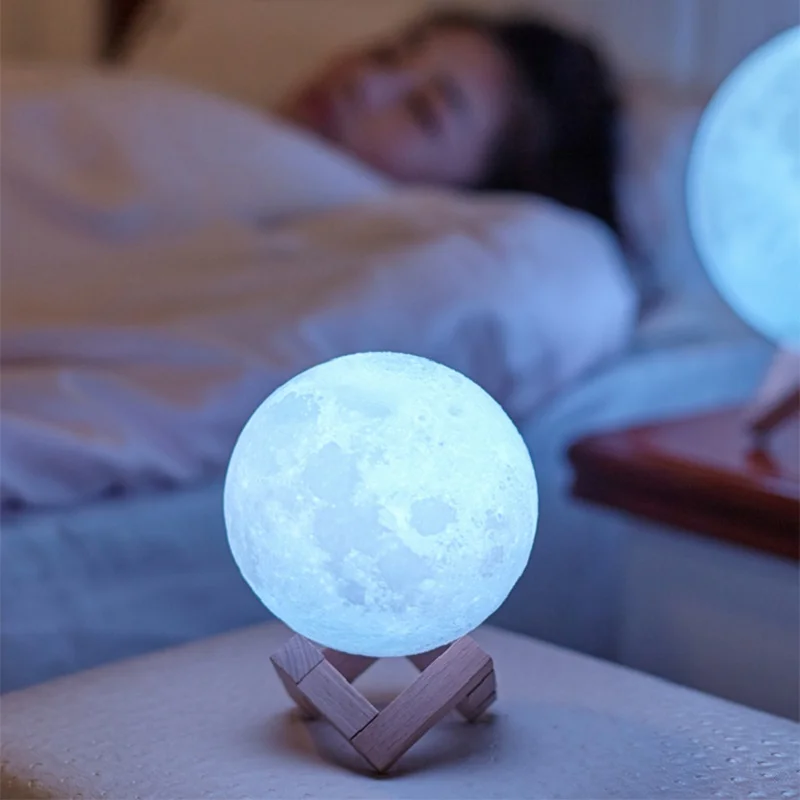 Projecteur LED nuit étoilée, avec interrupteur de commande, lampe 3D tactile