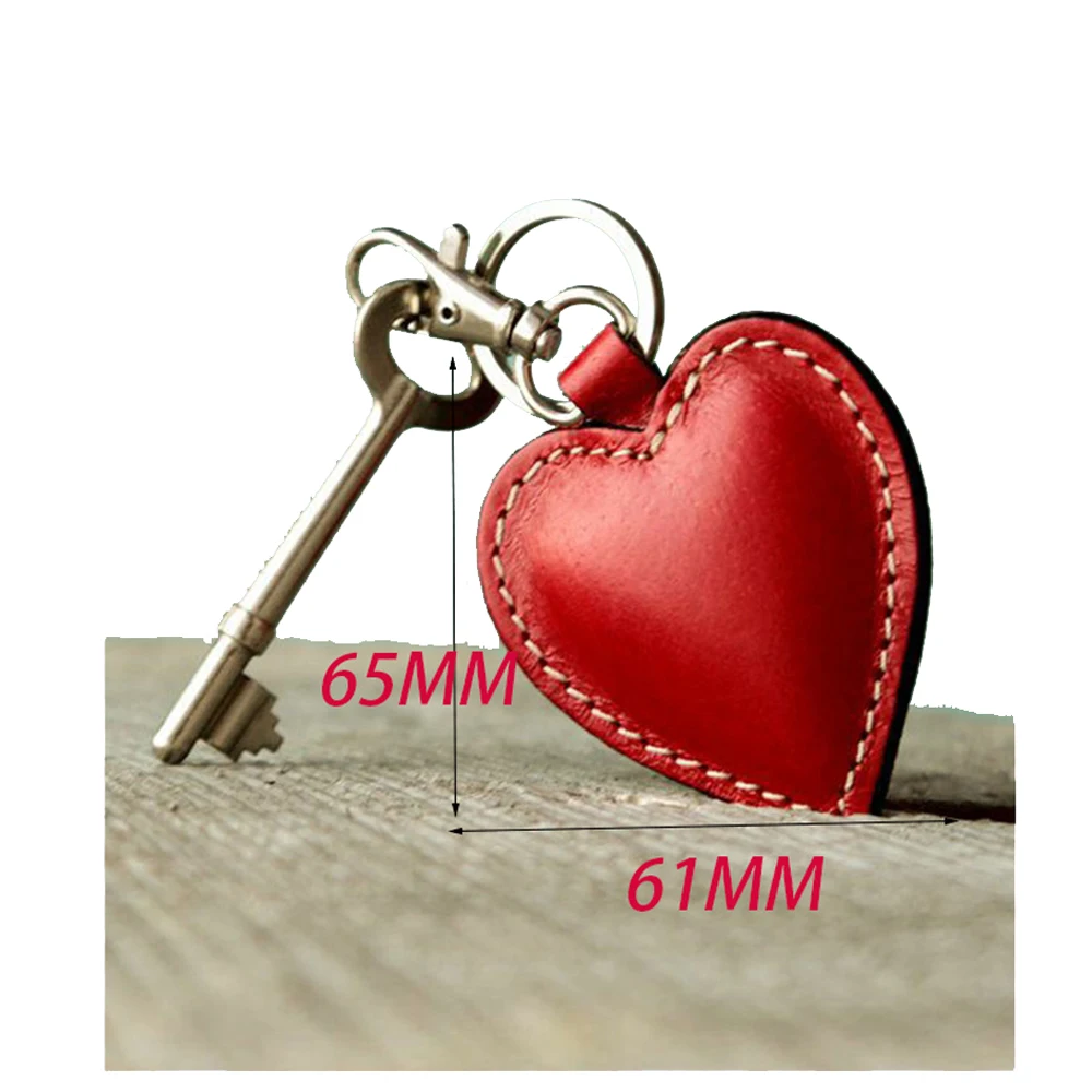 DIY leather craft heart key ring decoration die cutting knife mold metal hollowed punch tool set