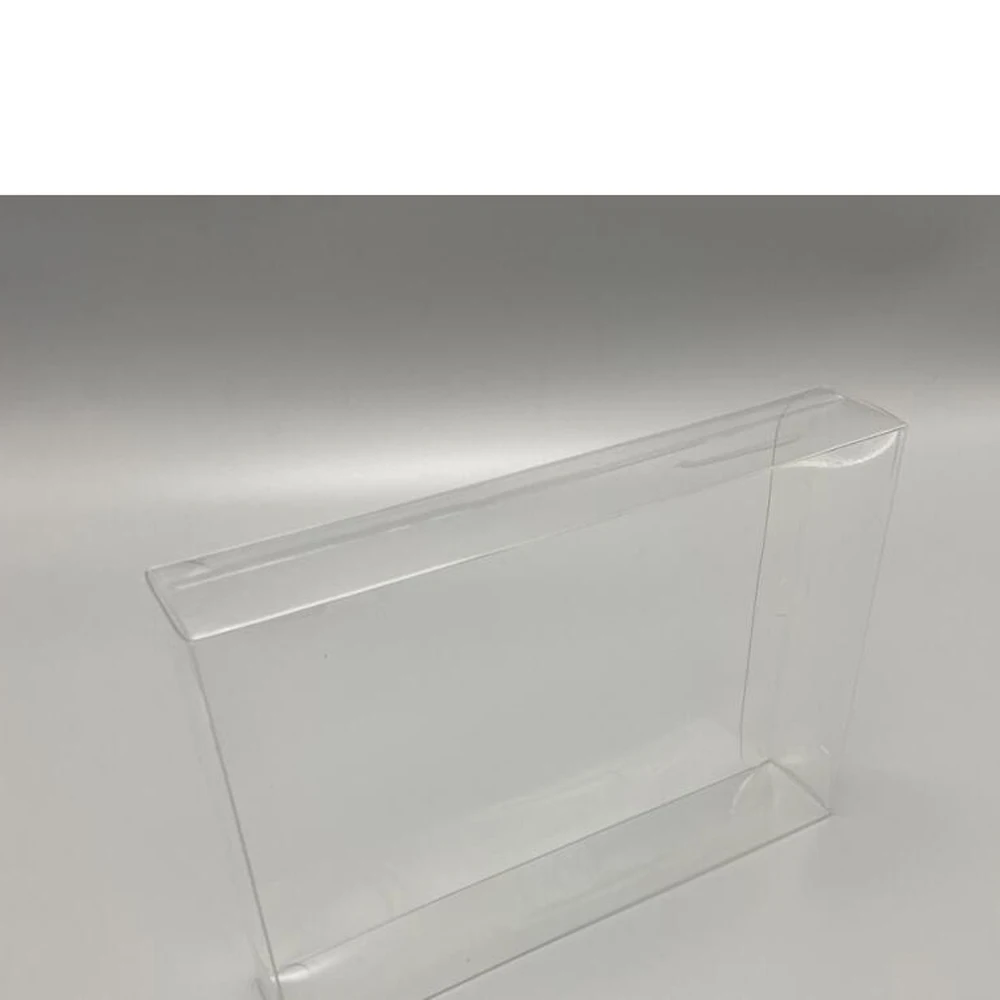 Clear transparent PET box cover For N64  JP Japan version game card  storage   protection  collection box