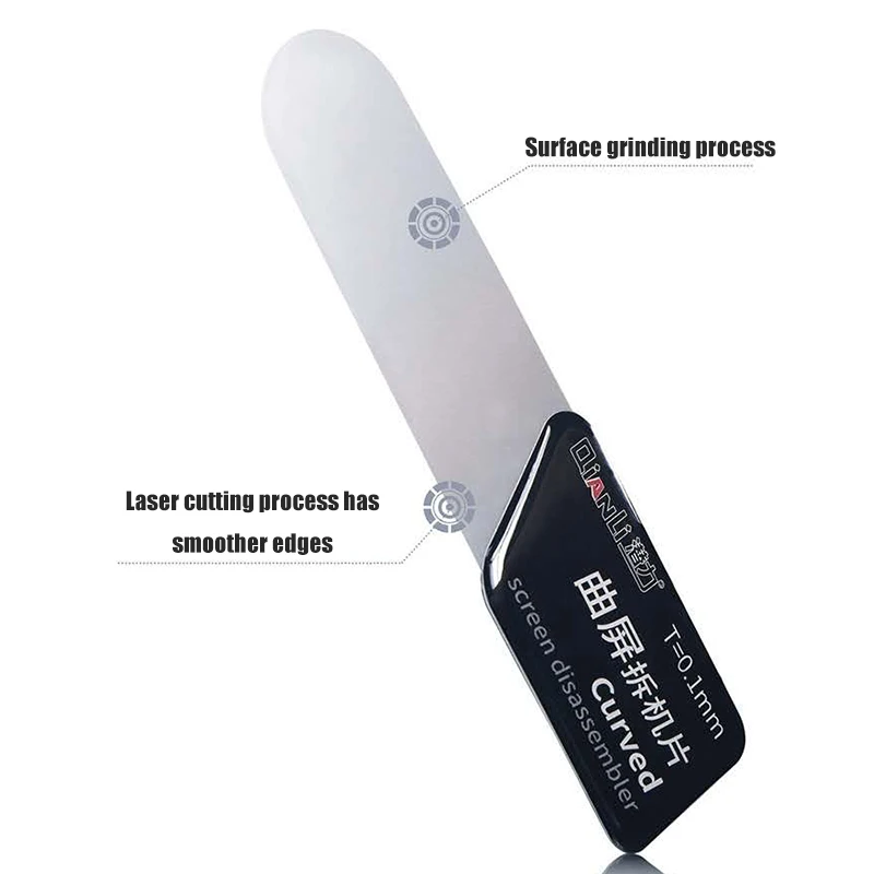 Riparazione di apertura Strumento di ToolPlus Telefoni Cellulari Curvo Schermo LCD Smontare Della Leva Coltello Ultra Sottile Della Leva Spudger Flessibile In Acciaio Inox