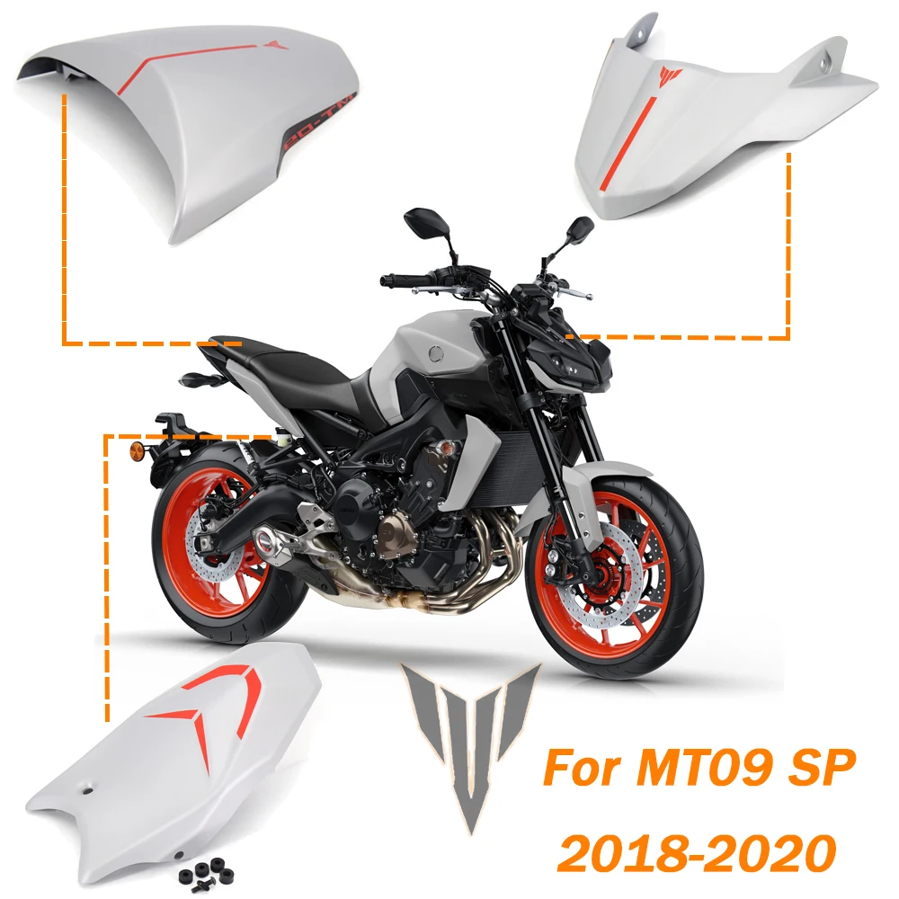 Motorcycle Fender Rear Hugger/Windshield Deflector/Rear Seat Cover Fairing Accessories For Yamaha MT09 MT 09 SP 2018 2019 2020