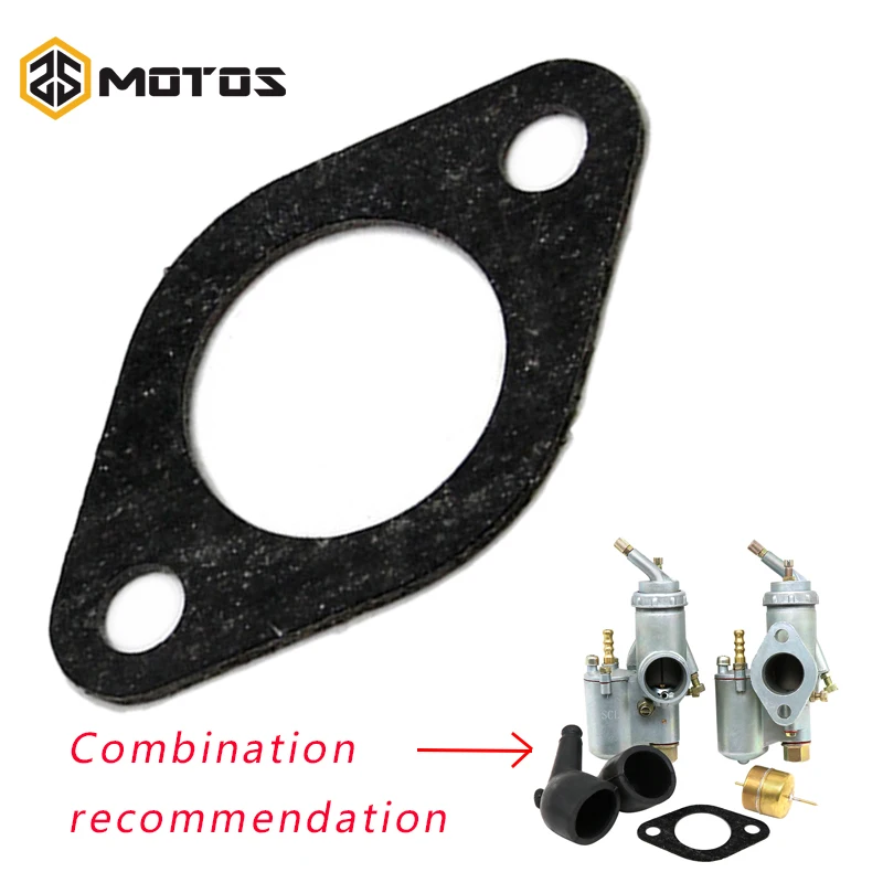 ZS MOTOS Ural CJ-K750 gasket original carburetor inner paper gasket retro style used at Ural K750 case For BMW R50 R1 R12 R 71