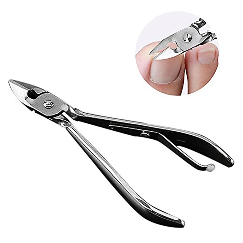 

Stainless Steel Nail Clippers Durable Dead Skin Forceps Nipper Skin Remover Trimming Clipper Feet Scissor Plier Pedicure Tool