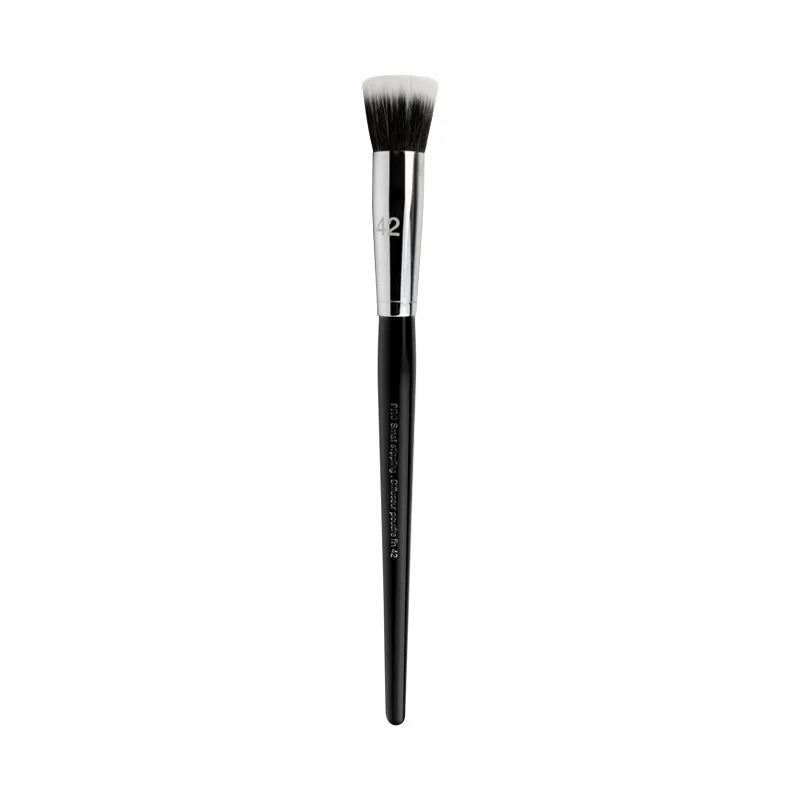 Pro Small Stippling Makeup brushes S #42 small partial detail Highlighter Blusher make up brushes cosmetic tools