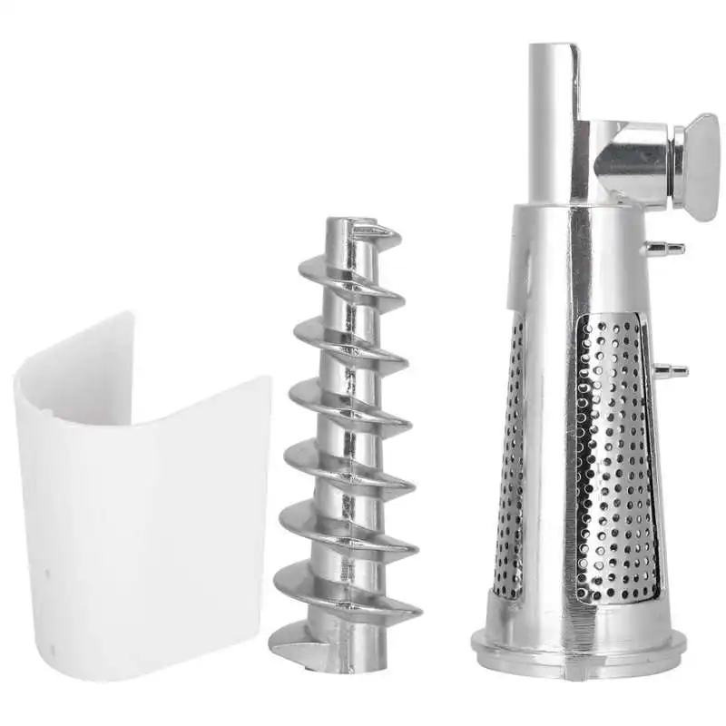 Meat Grinder Tomato Juicer Screw Shaft Filter Sleeve Baffle Accessories for Mixer Attachment Kitchen Juicer Parts