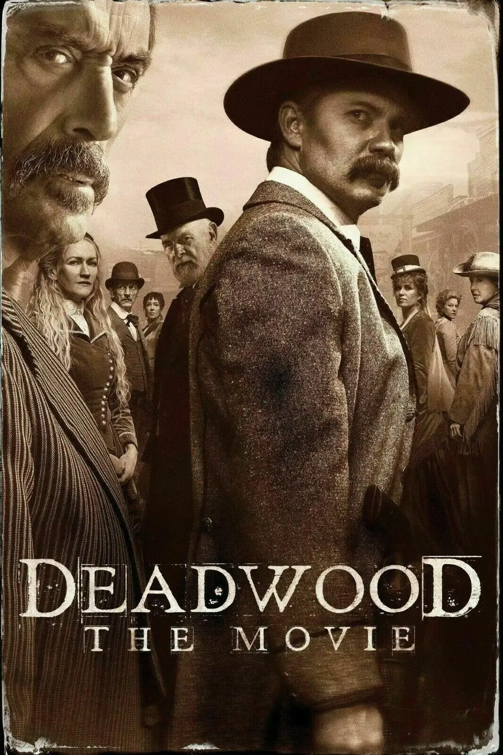 Deadwood The Classic Movie Daniel Minahan Film Silk Fabric Wall Poster Art Decor Sticker Bright