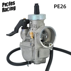 PE26 Motorcycle 26mm Carburetor NSR140 Cable Choke Carb MotorbikeParts Carburador For Keihin PE 26 Engine ATV Quad Pit Dirt