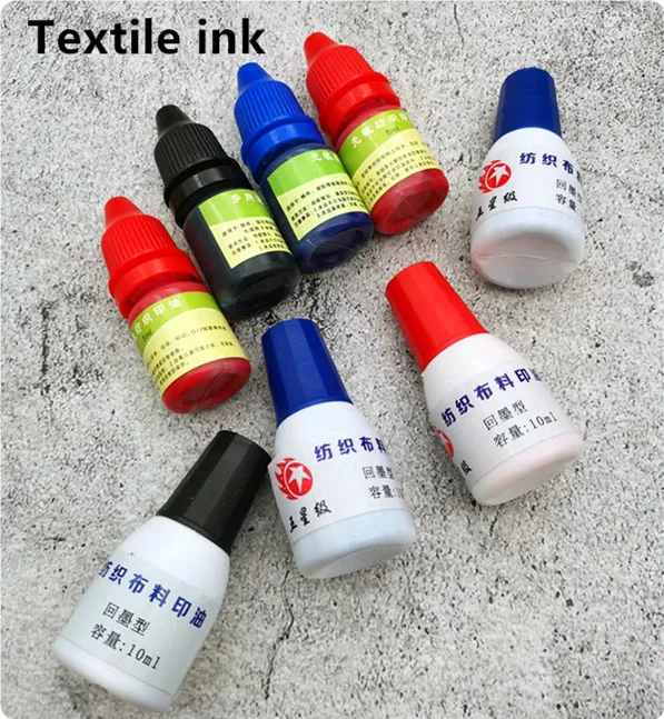 10ml ink printing clothes stamp special kindergarten students children clothing name waterproof not fade printing wash not fade