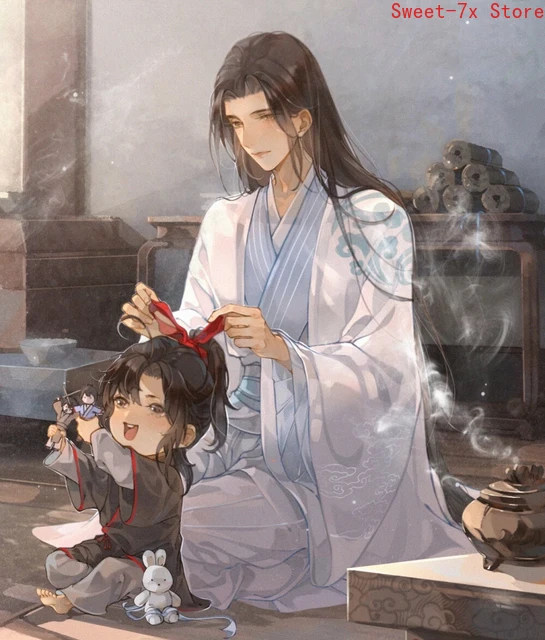 Mo Dao Zu Shi Wei WuXian Anime Canvas Painting Art Nordic Posters and Prints Wall Pictures for Living Room Decor Frameless