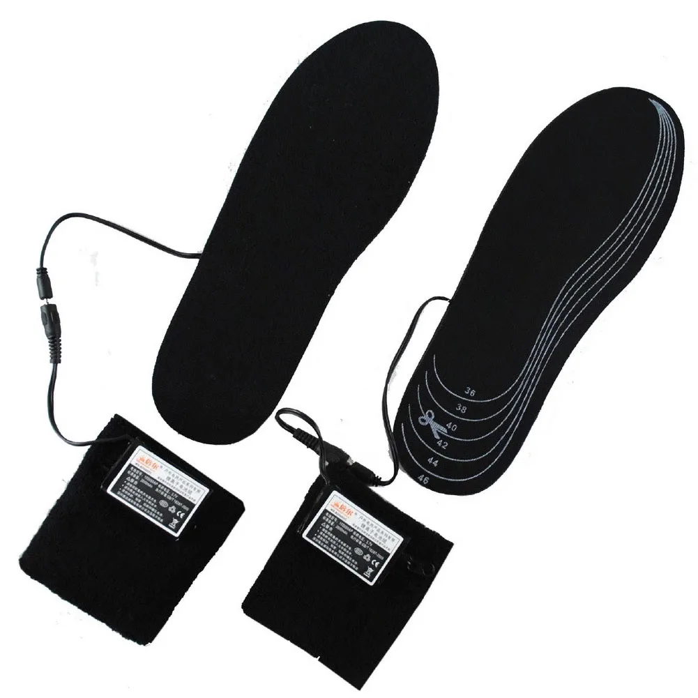 Heating Insole USB Rechargeable Charging Heating Insole Winter Indoor And Outdoor Warm Feet Suitable For A Variety Of Shoes