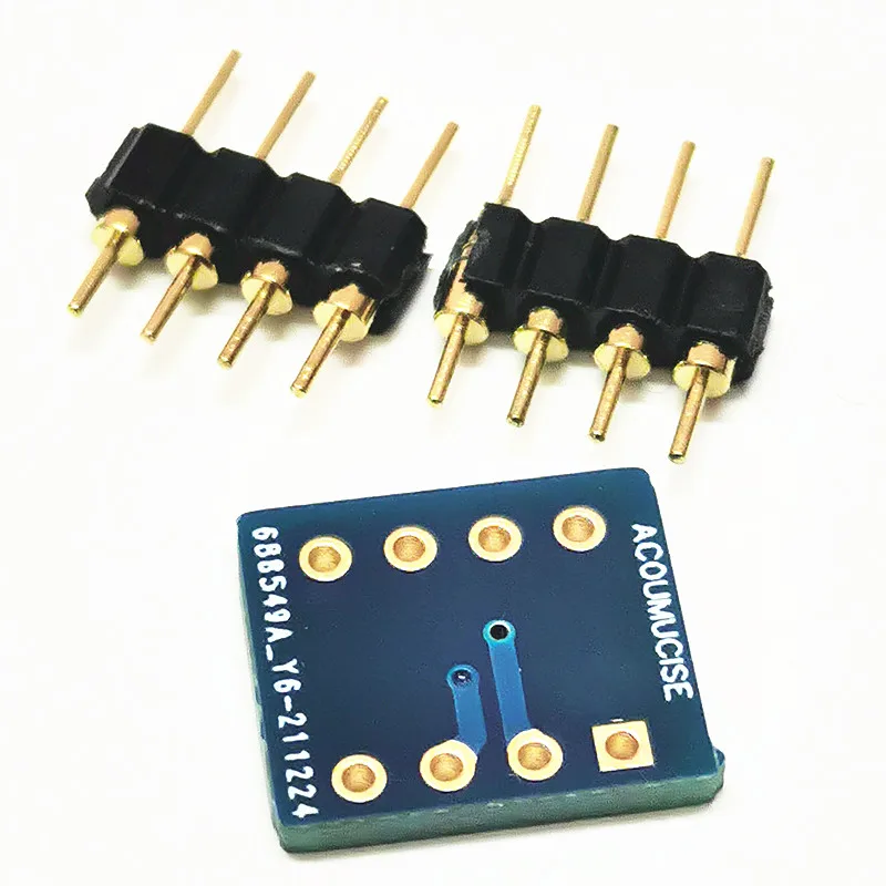 10 piece  PCB of Patch op amp  to Plug-in op amp  with 8 pin Gold-plated PCB