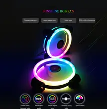 120mm RGB PC Fan with Adjustable Speed #3
