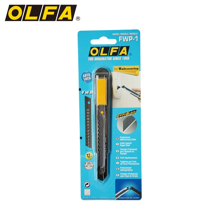 OLFA FWP-1 FWB-10  Extra Heavy-Duty Cutter with an anti-slip rubber grip OLFA