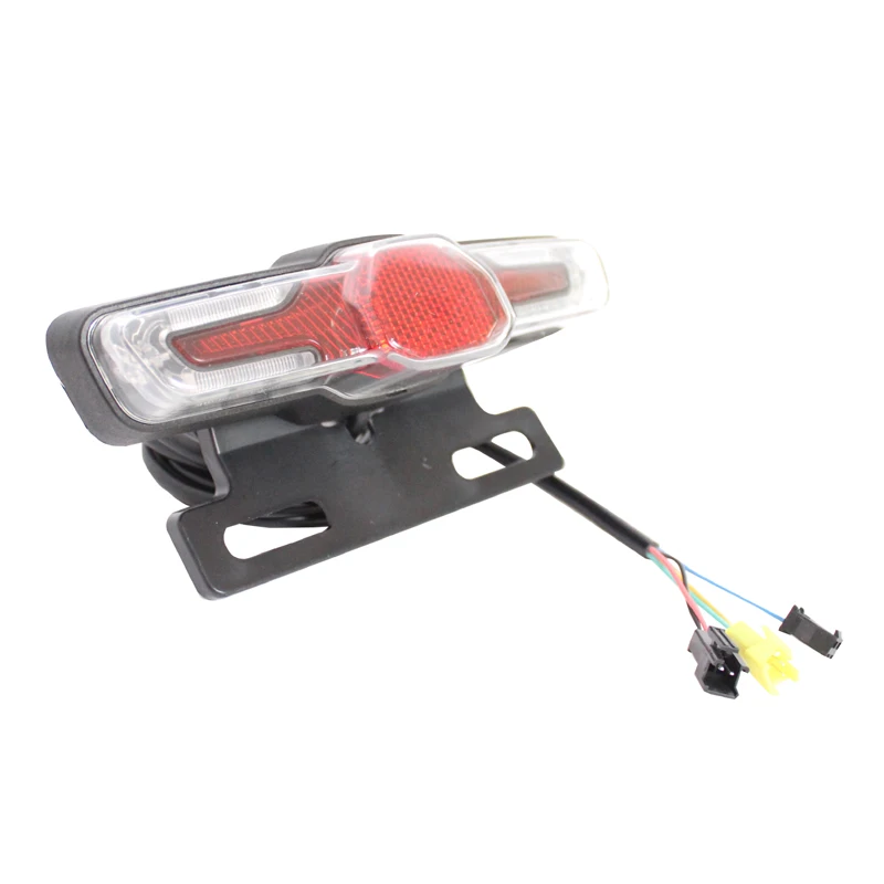 Electric LED Headlight, Front and Rear Warning Lights, Night Spotlight, Headlamp for Cycling EBike, 36 V, 48V, 60V, Latest