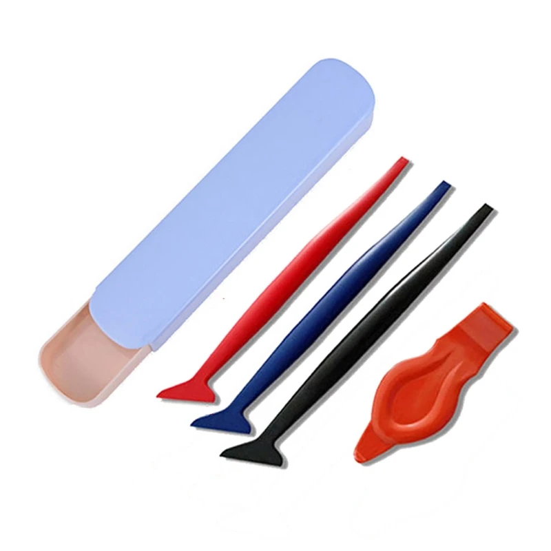 

Car Stickers Hardness Wrap Vinyl Tools Set Micro Squeegee Scraper Car Micro Gasket Squeegee Car Film Wrapping Scraper