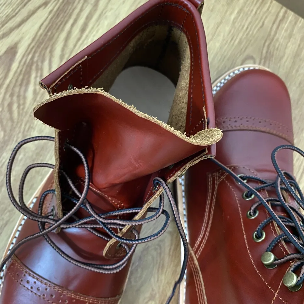 XW400 RockCanRoll Super Quality Size 35-52 Handmade Goodyear Welted Durable Italian Cowhide Boots Custom Made Available
