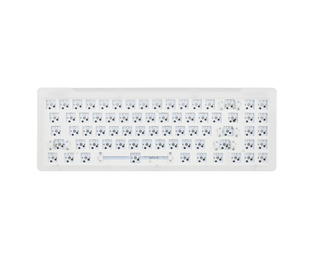 DOPOKEY 71 Mechanical Keyboard kit 71 key PCB CASE hot swappable switch support lighting effects with RGB switch led type c