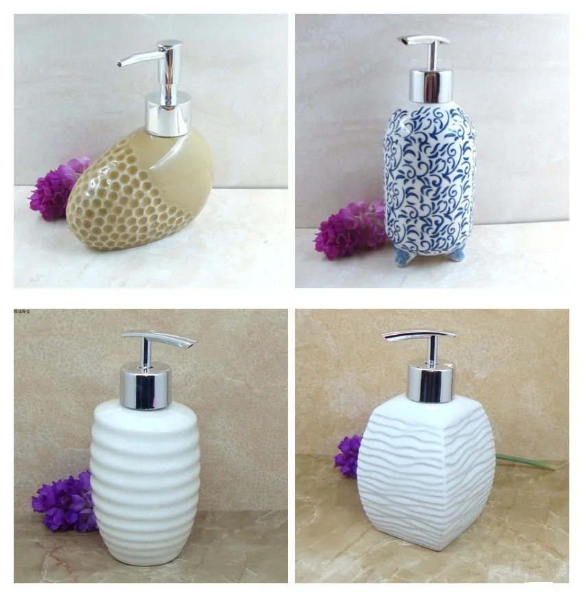 WHYOU Ceramic Liquid Soap Dispensers, Emulsion, Latex Bottle, Bathroom Accessories, Dish, Wedding Gift, Big Sale