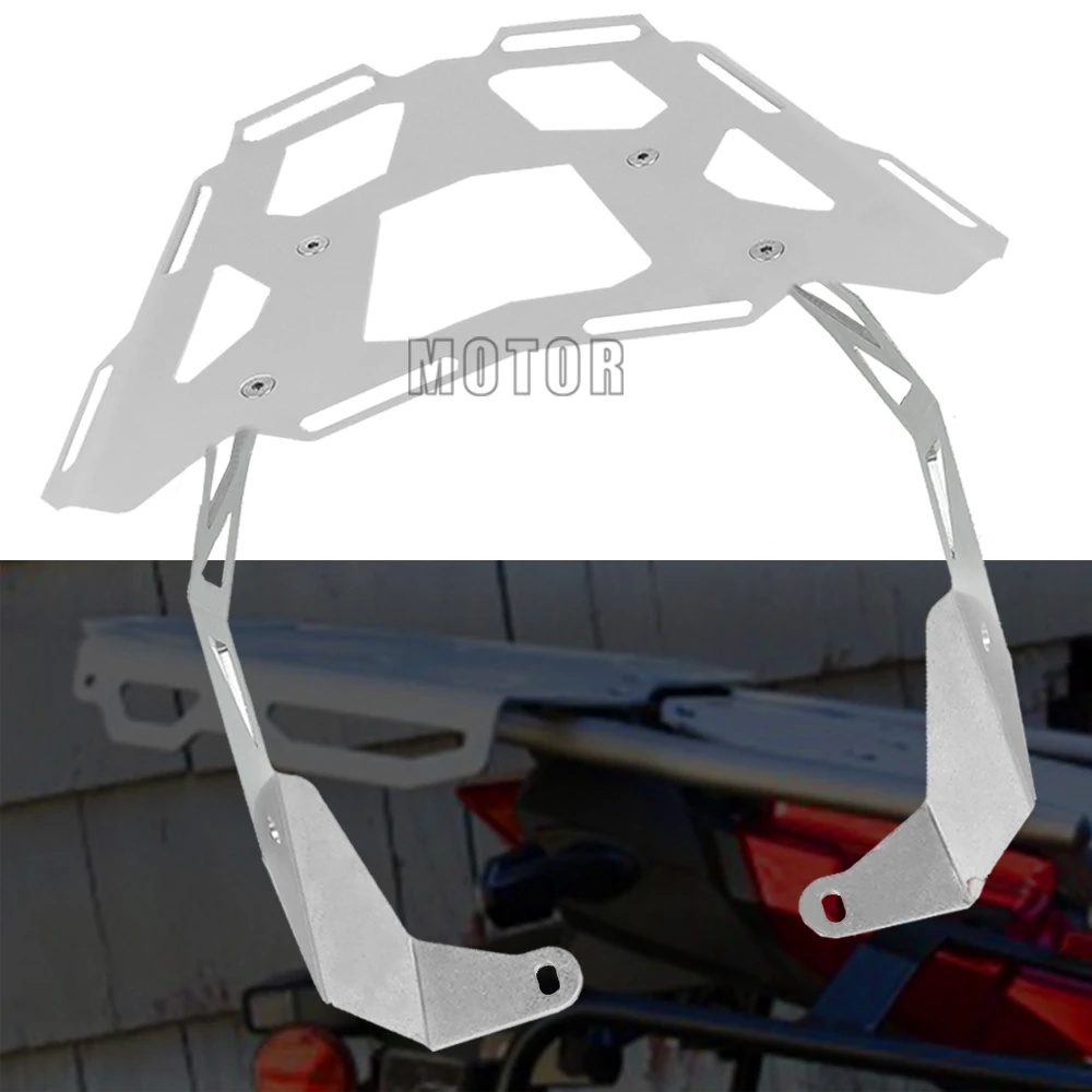 

Aluminium Motorcycle Rear Seat Luggage Rack Support Holder For Honda AfricaTwin CRF1100L 2019-2021 Saddlebag Cargo Shelf Bracket