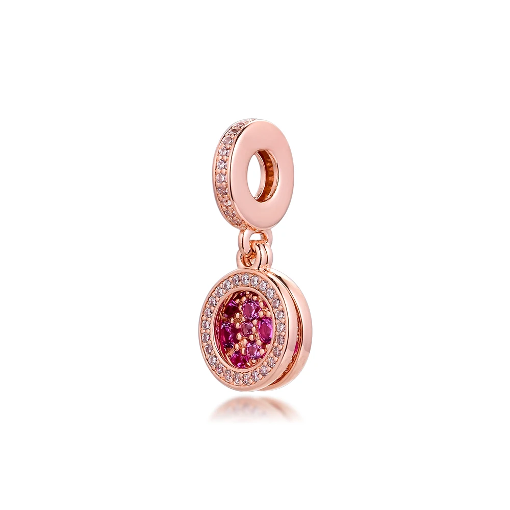 2020 Rose Gold Charm for Bracelets Women Wholesale Beads New Arrival DIY S925 Sterling Silver Pendant