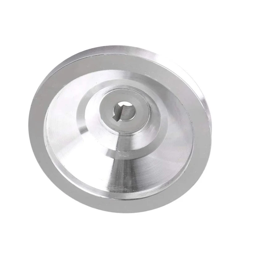 Aluminum A Type 4 Step Pagoda Pulley Wheel 41mm to 130mm Outer Dia 16mm Bore for V-Belt Timing Belt