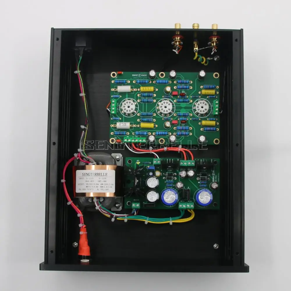 Fertiger PSVANE ECC83 Röhren-Phono-Verstärker, beweglicher Magnet, MM RIAA-Plattenspieler, HiFi-Home-Audio-Verstärker, siehe EAR834-Schaltung – Detail 7