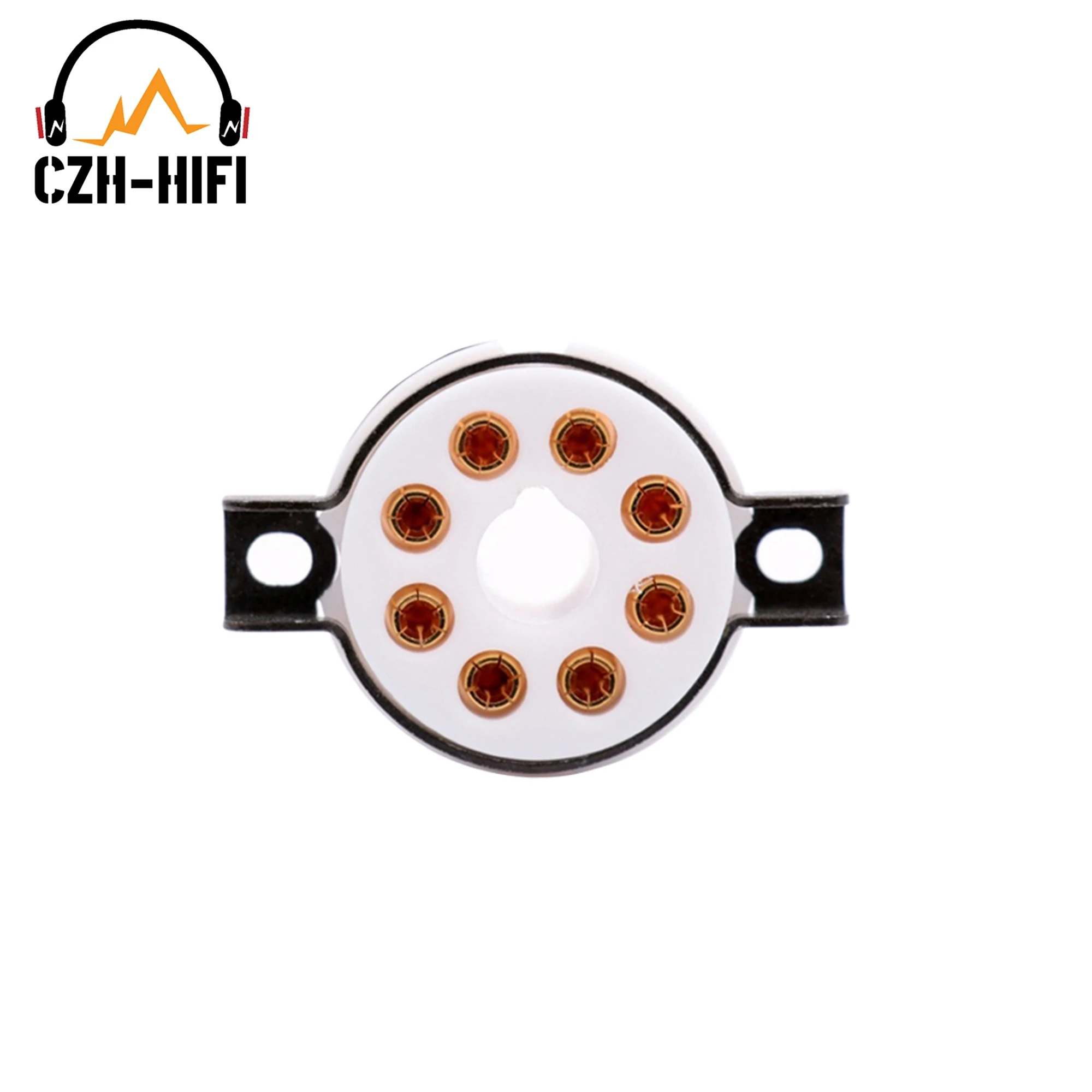 1PC CMC 4pin 8pin 9pin PTFE Bakelit Rohr Buchse Ventil Basis Für 300B 2A3 811 45 71A KT88 EL34 6V6 12AX7 ECC83 6DJ8 Audio DIY – Detail 8