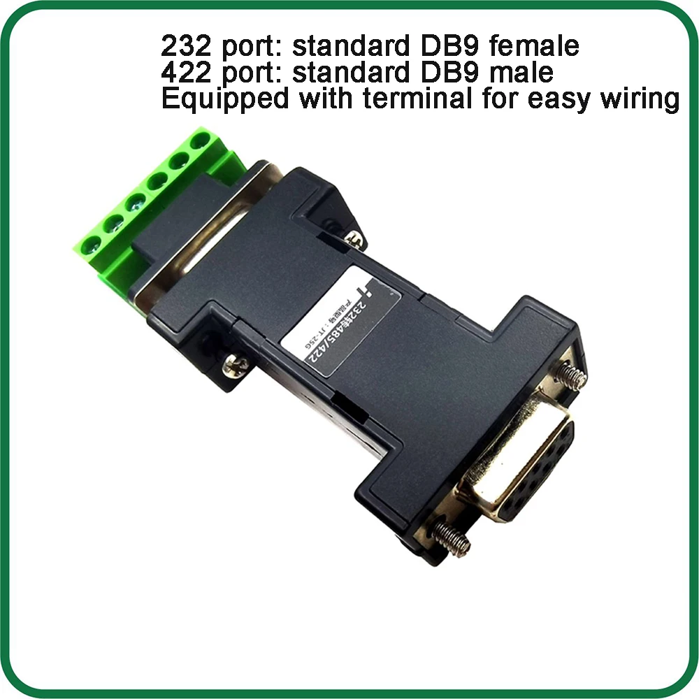 232 To 485 422 Passive Two-Way Industrial Serial Port Converter 232 To 485 232 To 422 Multi-Function Driver-Free