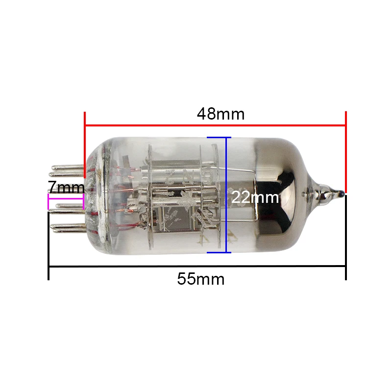 GHXAMP 6N2 J Valve Vacuum Tube Replace 6H2 Pairing Upgrade Sound Quality Electron Tube For Audio Amplifier Accessories 2pcs