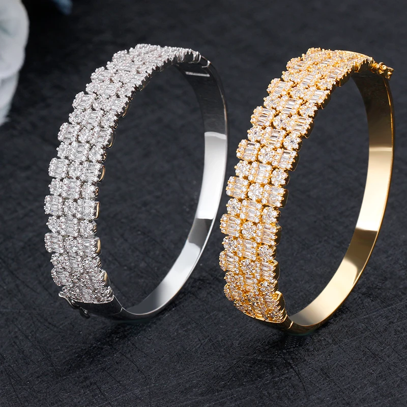 

Невеста Talk, новый дизайн, роскошный женский браслет, кубический цирконий, Дубай, индийские свадебные украшения для свадьбы, помолвки, Новогодний подарок