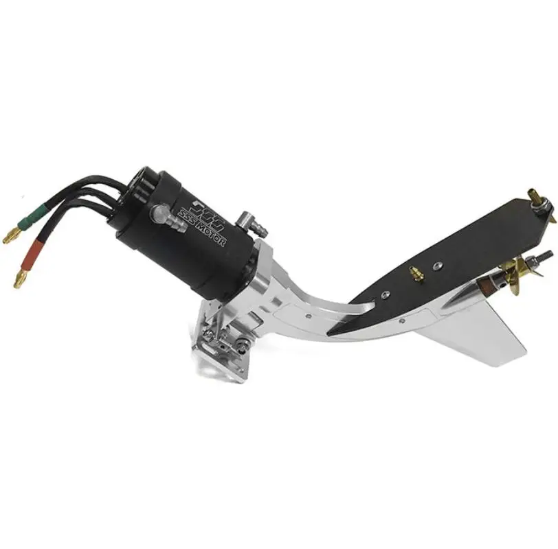 TFL Simulation Inboard Stern Drive system with Turn Steering function w/ 3674 KV2075 motor / Copper Propeller for RC Boat