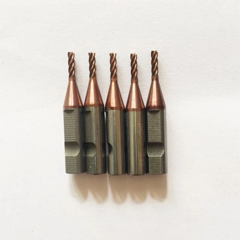 Best Quality 3pcs/lot 4 teeth carbide 2.0mm end milling cutter for V8/X6 key cutting machines