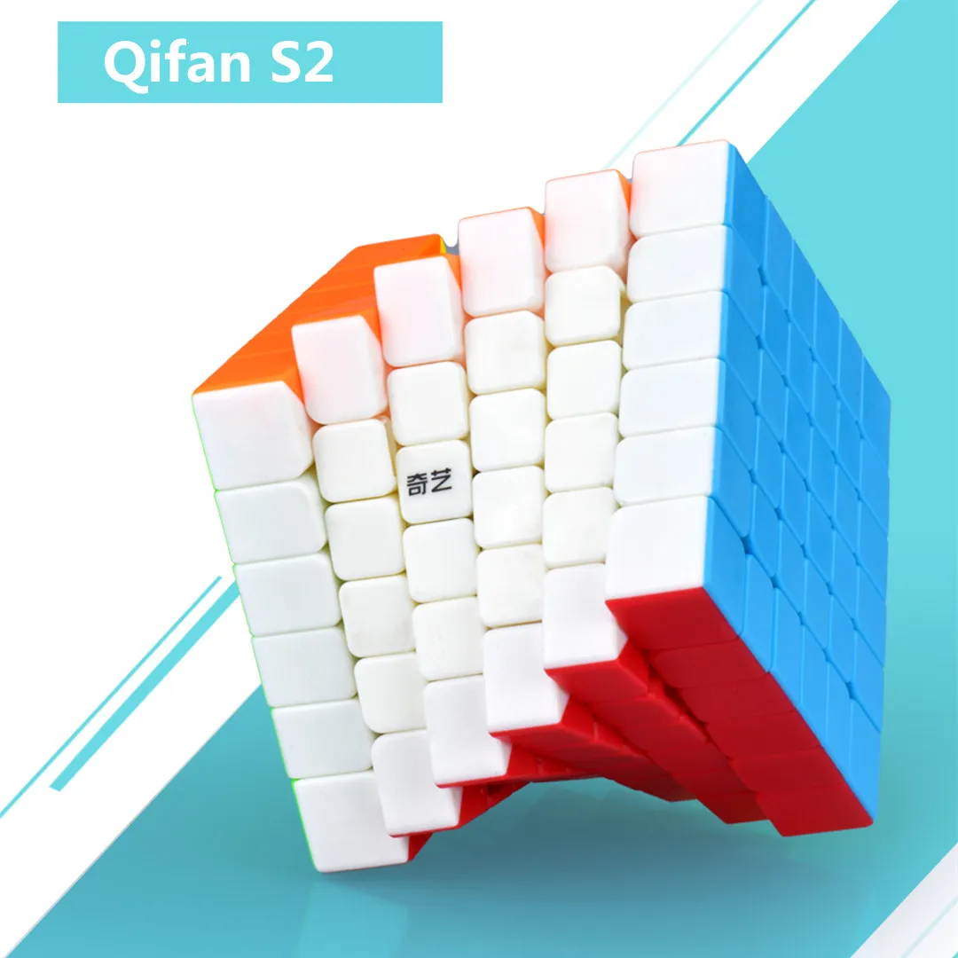 QiYi Qifan S2 6x6x6 Magic Speed Qiyi Cube Stickerless Professional 6x6 Puzzle Cube Educational Toys For Children Gift qiyi